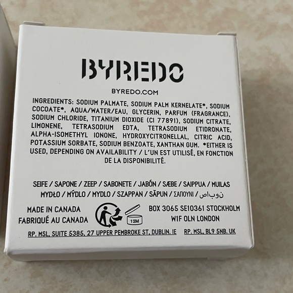 Byredo Luxurious Soap Bar NIB - Picture 3 of 3